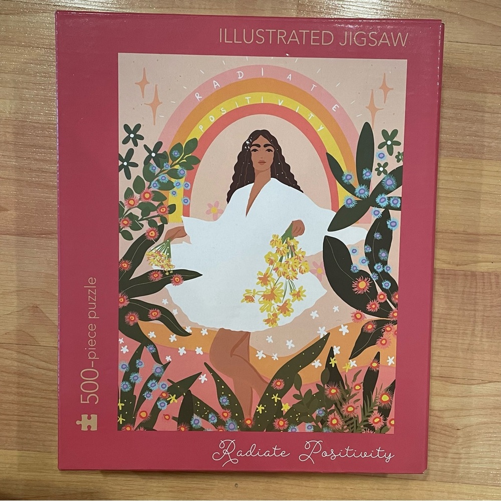 Hinkler Illustrated Jigsaw Radiate Positivity 500 pieces Puzzle